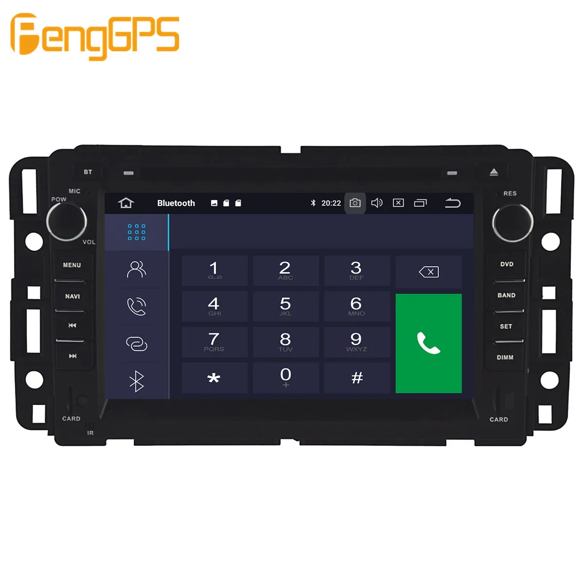 Clearance Android 9.0 PX5 4+64GB car DVD player Built-in DSP Car multimedia Radio For GMC Yukon Tahoe 2007-2012 GPS Navigation 4