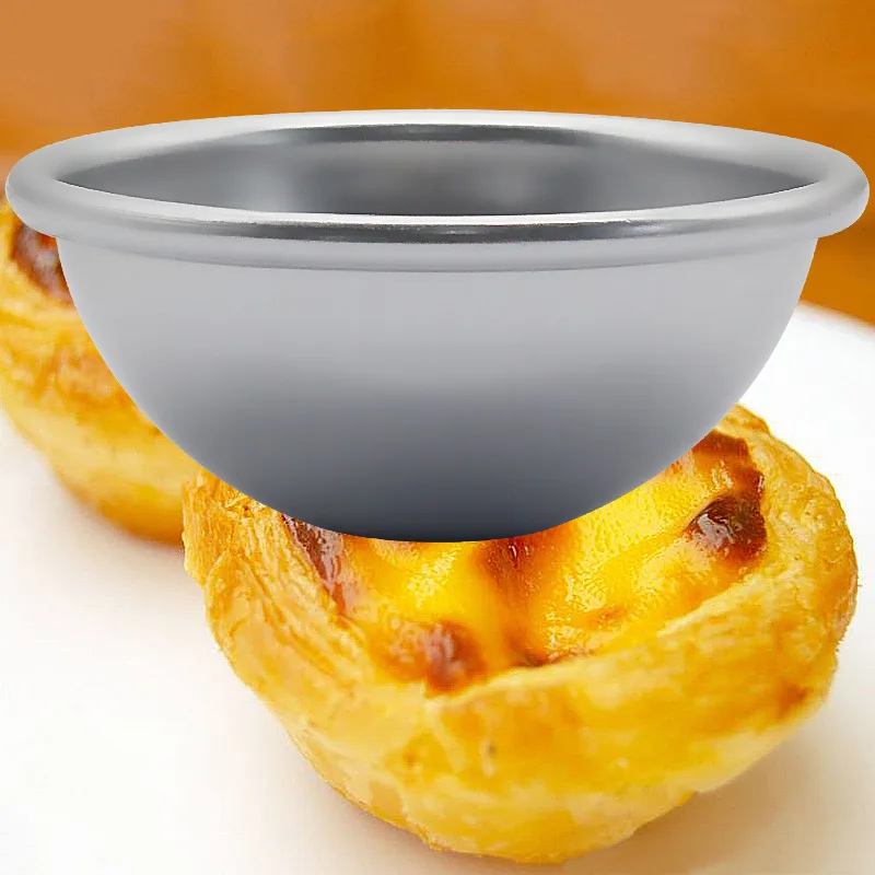 10 Pz/Lotto Stampi Per Bombe Da Bagno In Alluminio Stampi Da Forno Stampi Per Torte Stampi Per Gelato Stampi In Alluminio Per Uso Alimentare All'Ingro