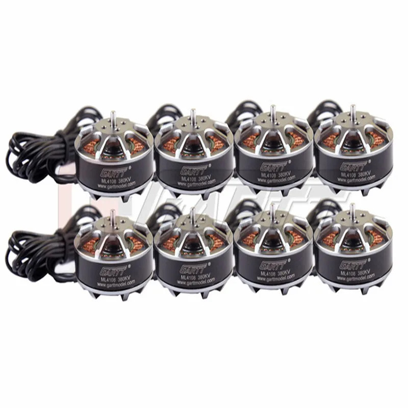 

8PCS GARTT ML 4108 380KV Brushless Outrunner Motor For Multi-rotor Quadcopter Hexacopter RC Drone