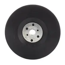 Пластик 5-дюймовый 125 мм угловой шлифователь M14 Подушка для спины, пазы отполированы под песка из стекловолокна шлифовальный диск абразивы для Полировочный станок