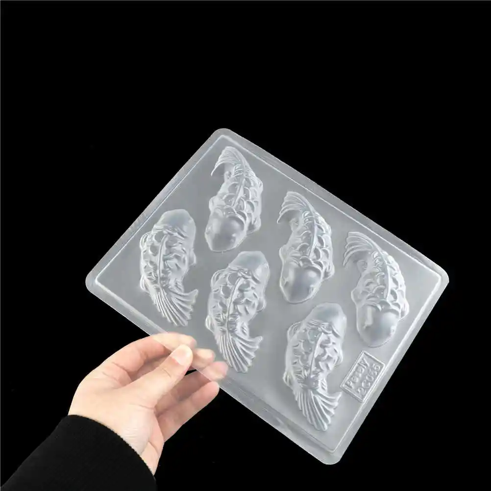 Новая пластиковая искусственная желе ручной работы 3D Koi Fish форма для поделок