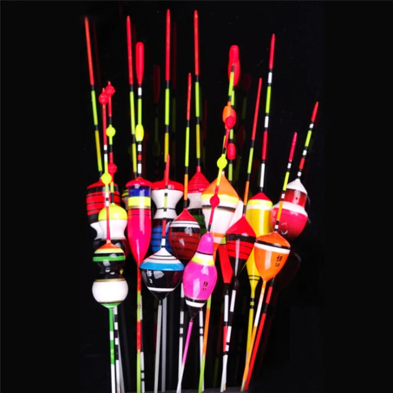 

1 PCS Fishing Floats Float Buoy Fluctuate For Fishing Fashion Float Bobber Light Stick Floats Mix Size