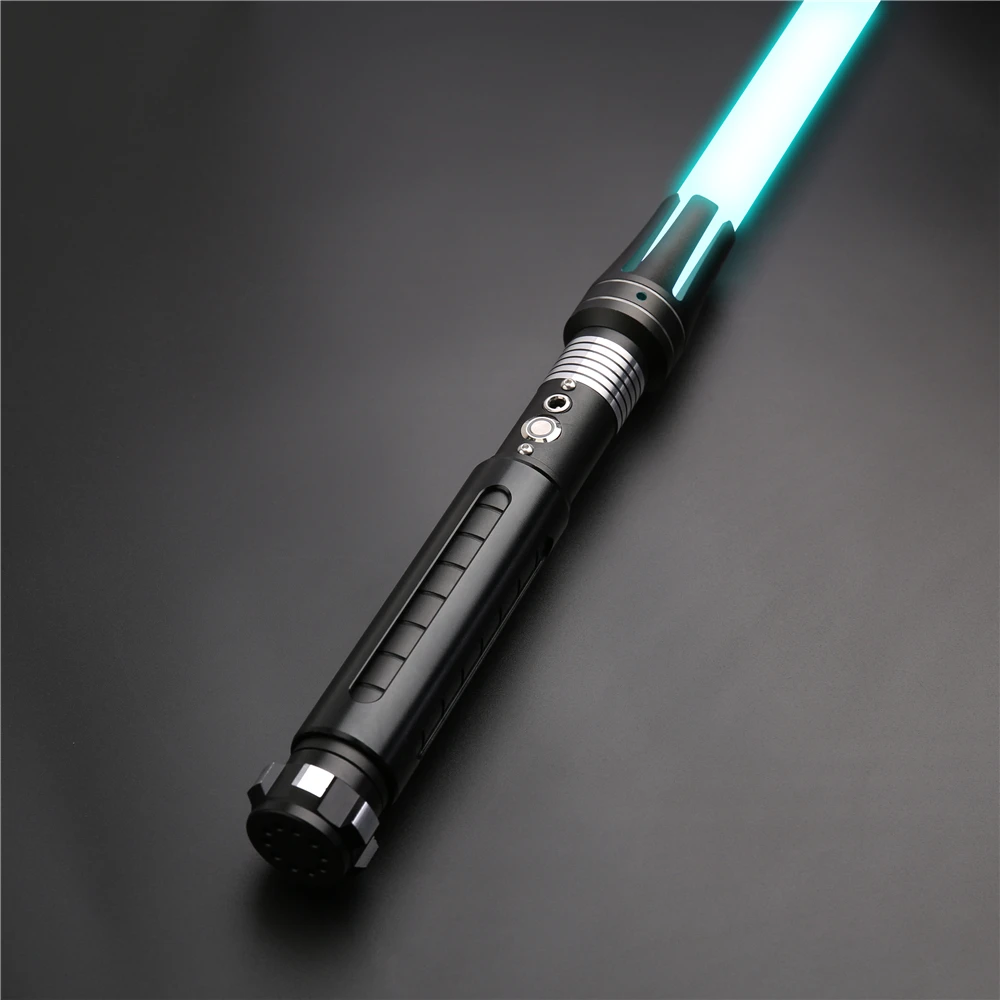 CIELTAN TS019 RGB Lighsaber Дуэль сабля с 1 дюйма тяжелое лезвие Blaster запереть развевающийся