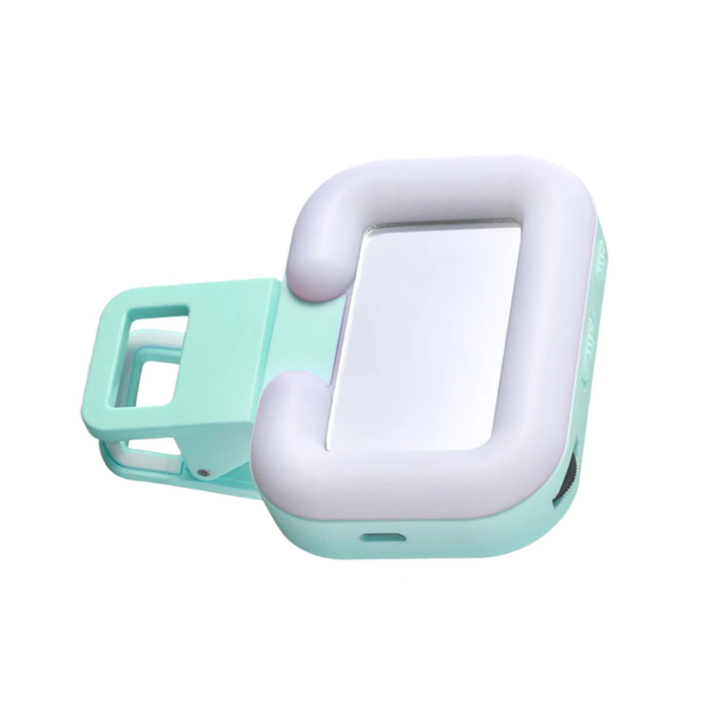 

Mobile Phone Live Broadcast 3 Mode Rechargeable Selfie Fill Light 36 LED Selfie Light with Makeup Mirror for Mobile Phones