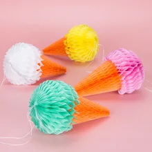 Мороженое соты магазин украшения Открытый День рождения десертный стол подставка под фото висячие украшения богиня раздел Су