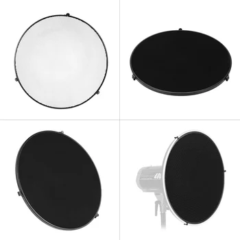 

15.6"/39.5cm Aluminum Alloy 30 Degree Honeycomb Grid for Bowens 41cm/16" Reflector Diffuser Beauty Dish