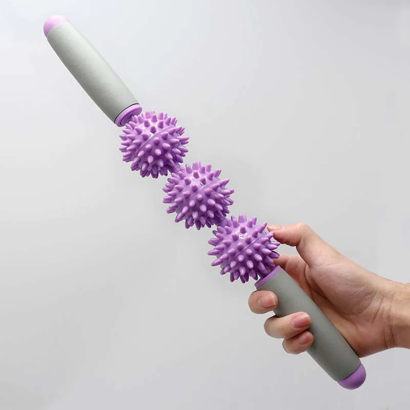 Устройство для массажа тела Массажный ролик йоги Stick инструмент расслабления 3/5