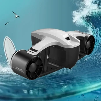 

Professional Outside Underwater Diving Booster Sea Scooter 30 Mins Life Double Speed Change High-Tech Diving Equipment