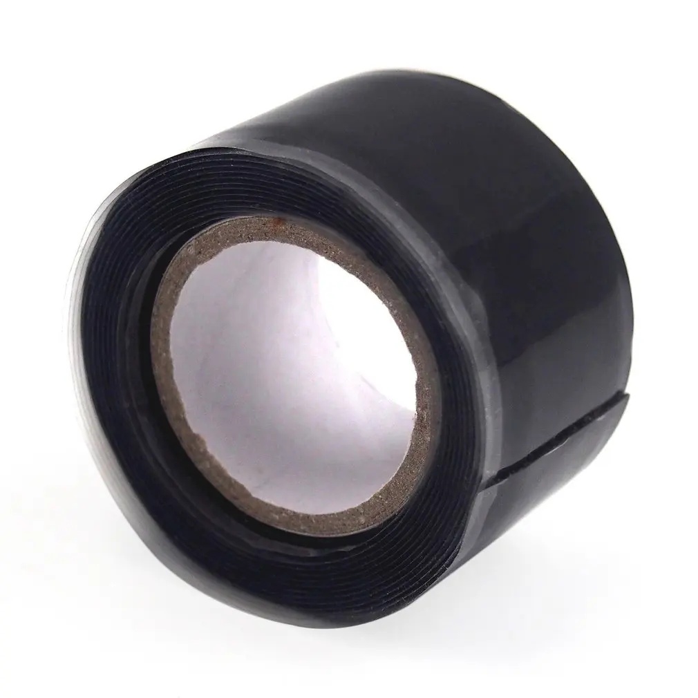 3m 1.5m Black Silicone Tape Waterproof Repair Bonding Sealing Tapes Rescue Self Adhesive Fusing Wire Tools Hose Pipe Useful | Инструменты
