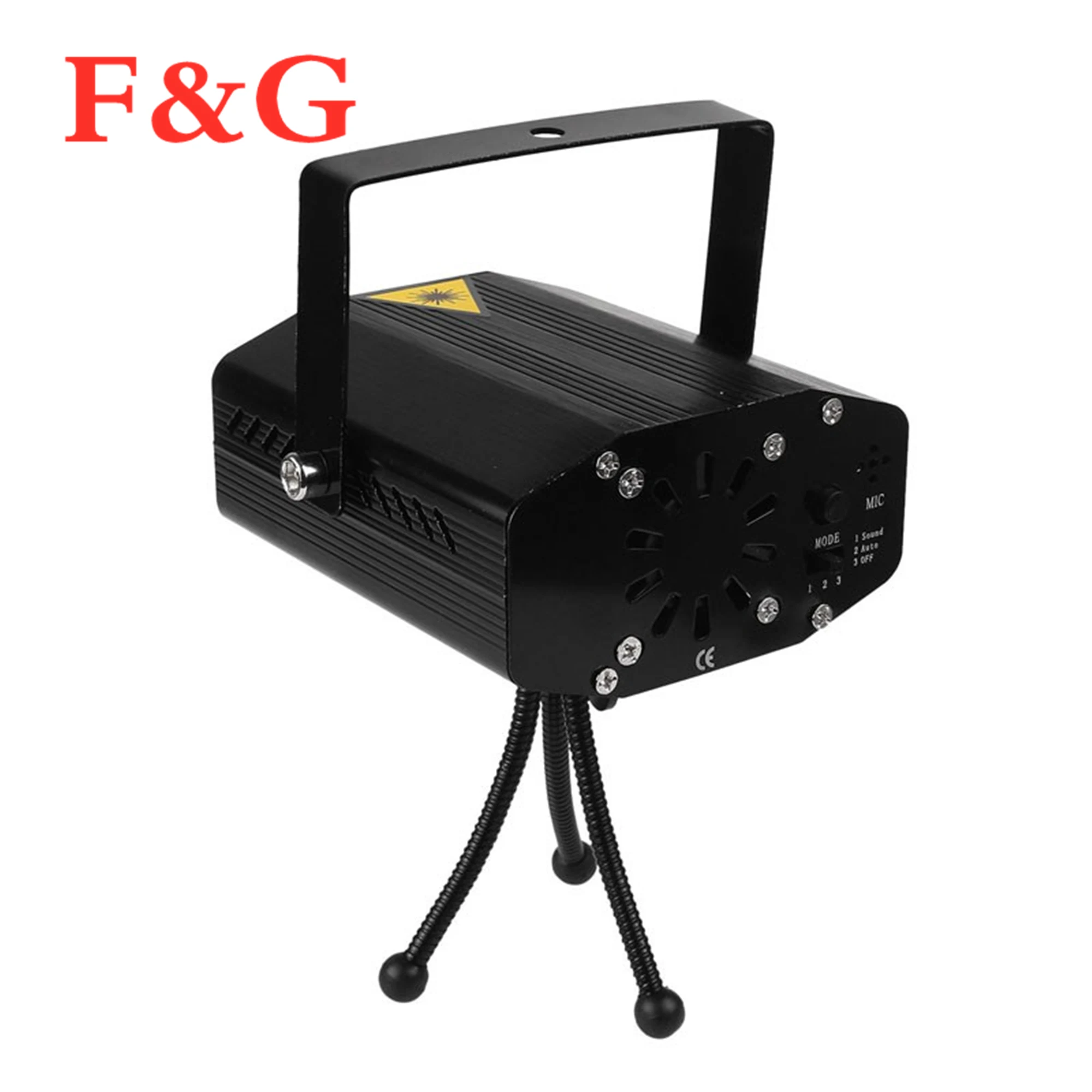 

F&GMini portátil IR remoto RG Galaxy Meteor Shower láser proyector luces Dsico DJ inicio fiesta Navidad Show escenario iluminaci