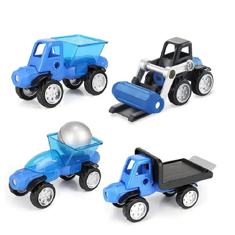 Магнитные силовые инженерные автомобильные аксессуары, магнитные стержни, строительные блоки, детские развивающие игрушки, подарки для детей