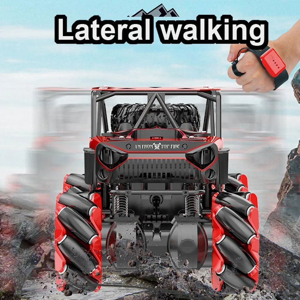 2020 Новый 1:14 rc автомобиль 4wd датчик жестов автомобильные часы двойной внедорожный