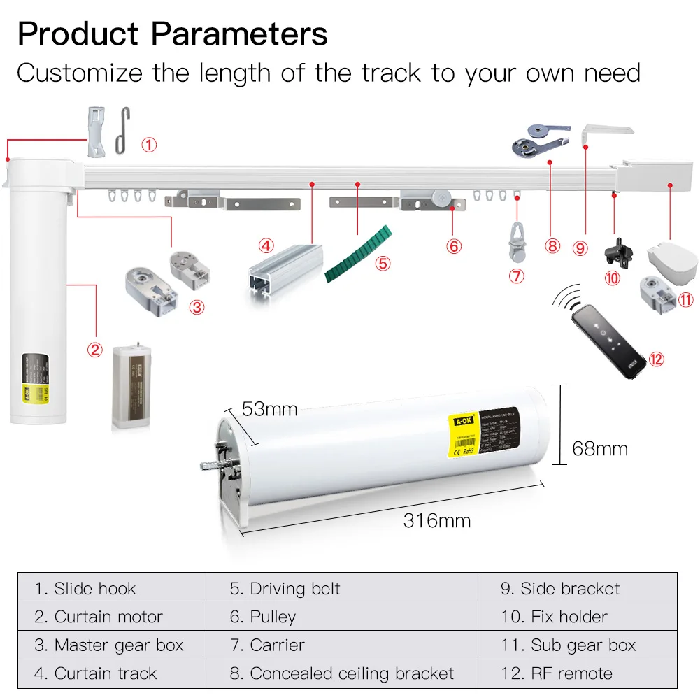ok google motor remote