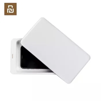 

New Youpin Five Multi-function Disinfection Box UVC-LED 360 Degree Disinfection 10W Wireless Fast Charge Body induction Harmless