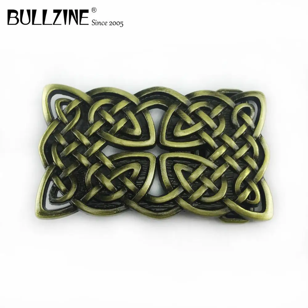 Ковбойский ремень с пряжкой Bullzine из цинкового сплава 2 цвета в наличии для