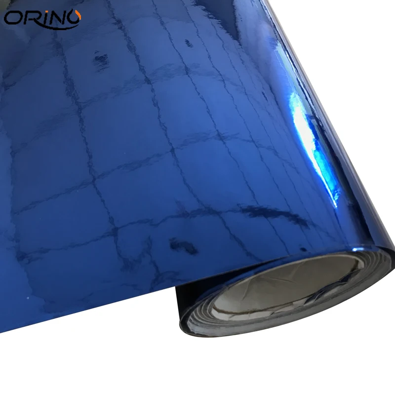 Chrome Blue Vinyl Film Sticker-2