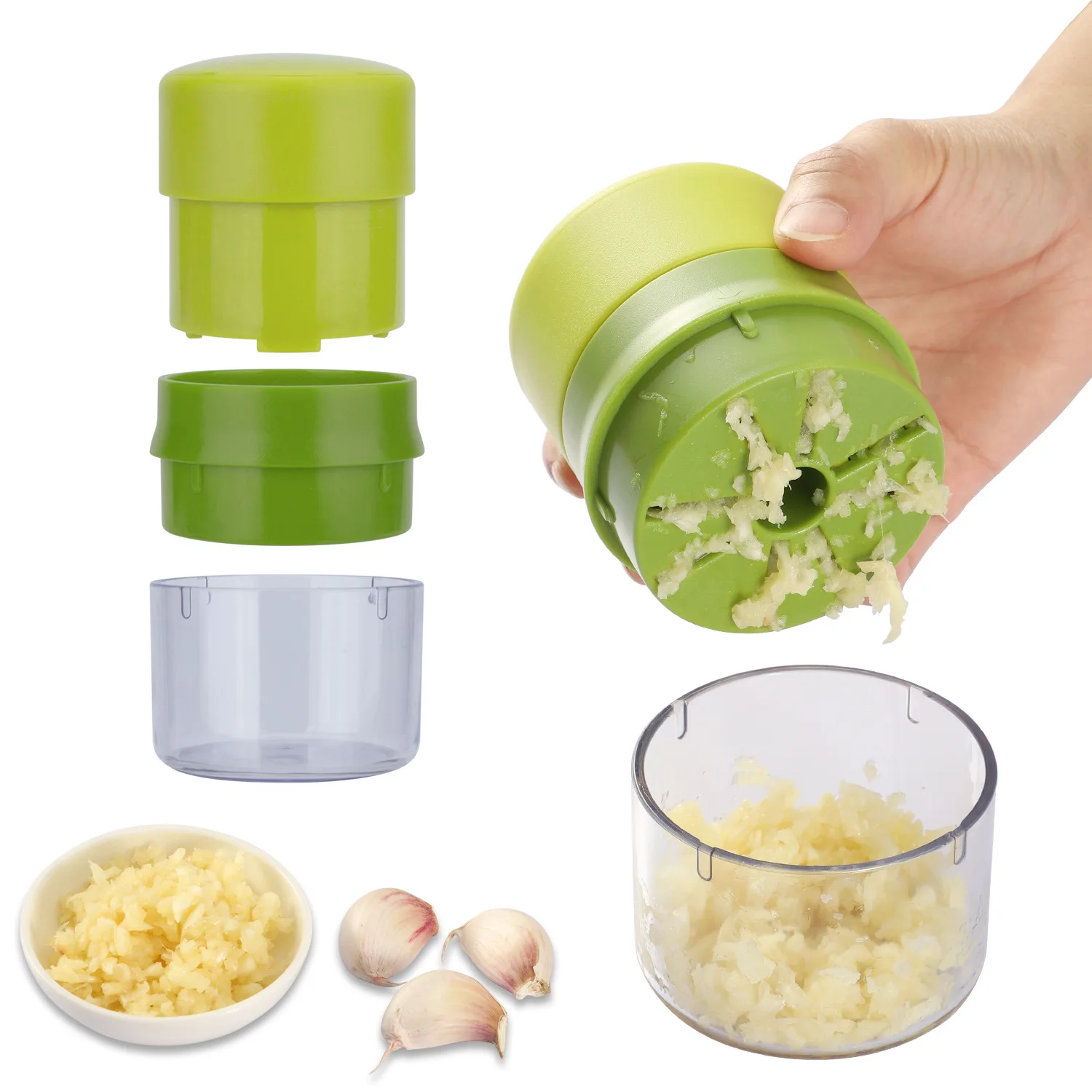 

Garlic Crusher Kitchen Gadgets for Peanut Walnut Cooking Tool Garlic Presses