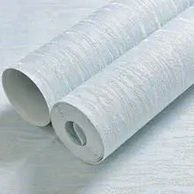 

Thickened wallpaper self-adhesive bedroom non-woven background wall diatom mud striped plain wallpaper simple sticker