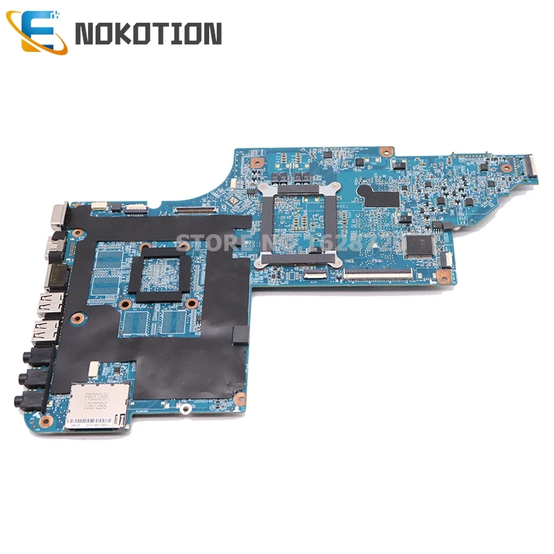 NOKOTION 665282-001 для hp Pavilion DV6 DV6-6000 Материнская плата ноутбука Разъем fs1 DDR3 полный тест