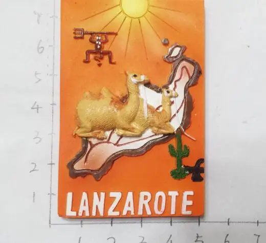 Испанская Магнитная паста для холодильника Lanzarote, коллекция декоративных подарков