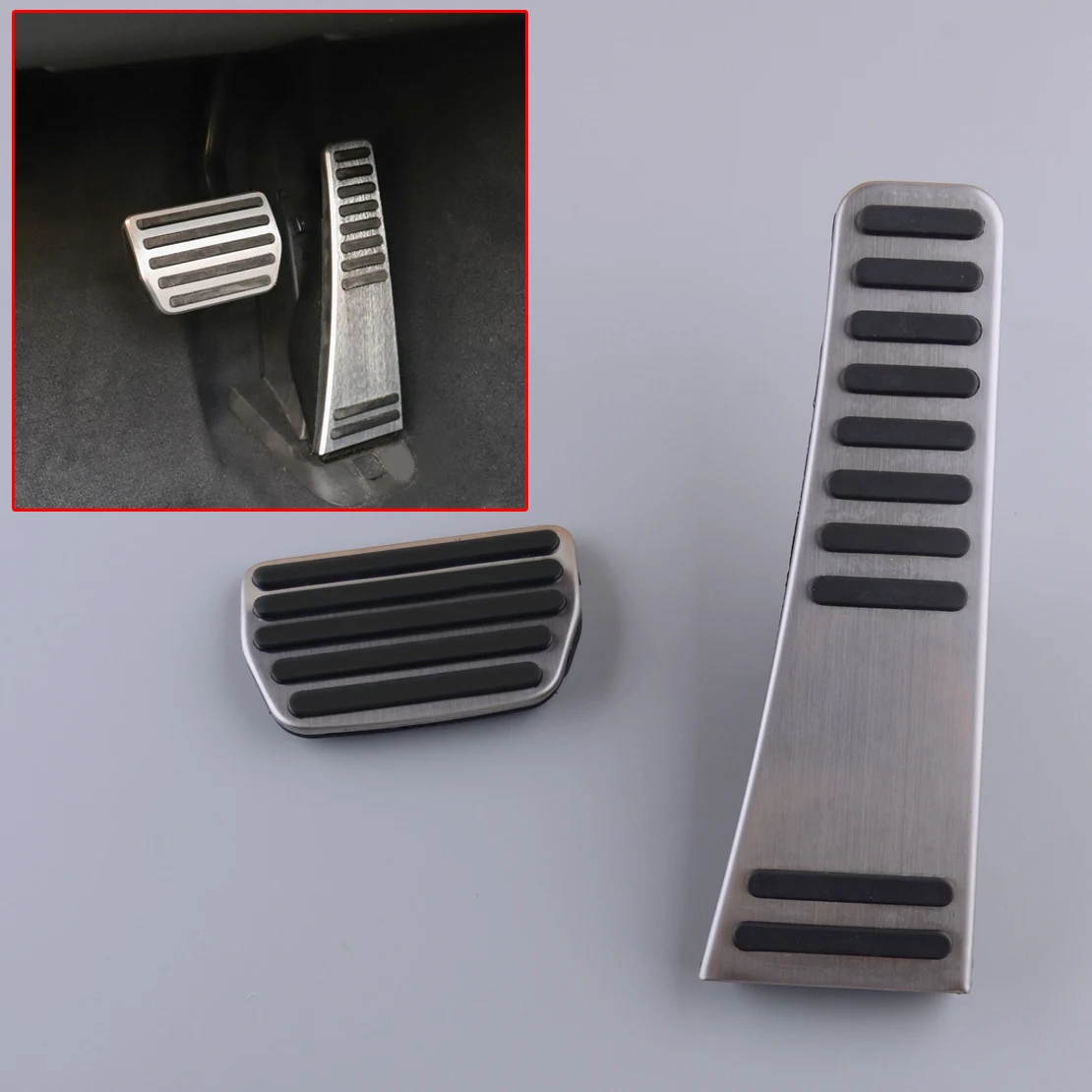 2pcs Gas Fuel Brake Pedal Cover Cap Fit for Volvo S60 V60 XC60 S90 V90 XC90 2019 2020 | Автомобили и мотоциклы
