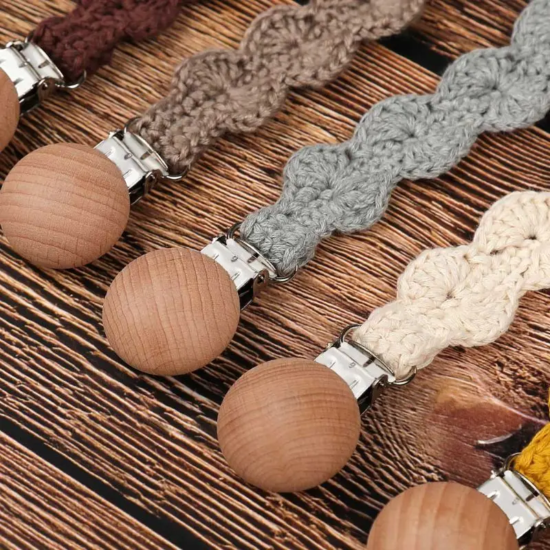 Pacifier Clip Chain Baby Dummy Clip Pacifier Holder Clasps Nipple Soother Chain