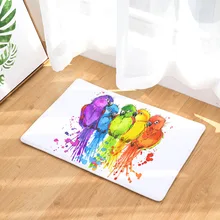 CAMMITEVER чернильная живопись дверной коврик с изображением птиц прикроватные коврики коврик для кухни в прихожей современный пасторальный стиль открытый Противоскользящий коврик