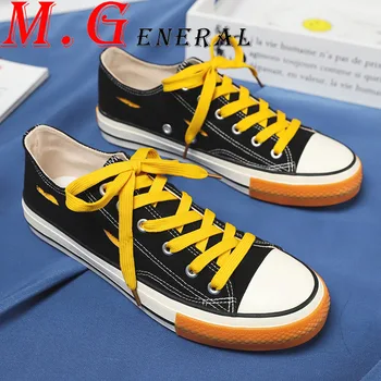 

Walking Canvas Shoes Men Flats Vulcanized Sneakers 2020 Casual Lace Up Men's Shoes Male Lightweight Comfortable Espadrilles C4