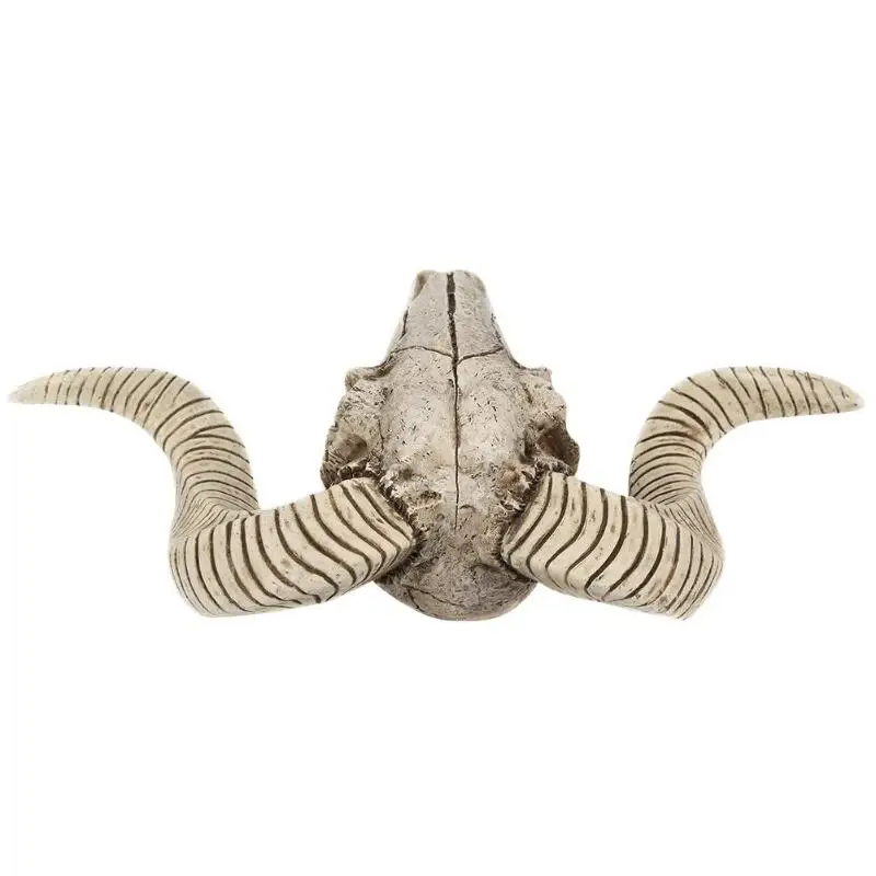 Рога череп орнамент смолы ретро настенный ремесла домашнего офиса Декор подарок