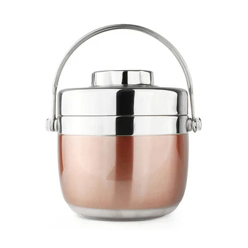 

Food Lunch Box Travel School Camping Accessories Metal Portable Vacuum