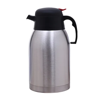 

Kettle 2L Portable Household Hotel Jug Handle Vacuum Flask Tea Pot Durable Insulated Stainless Steel Large Capacity Coffee