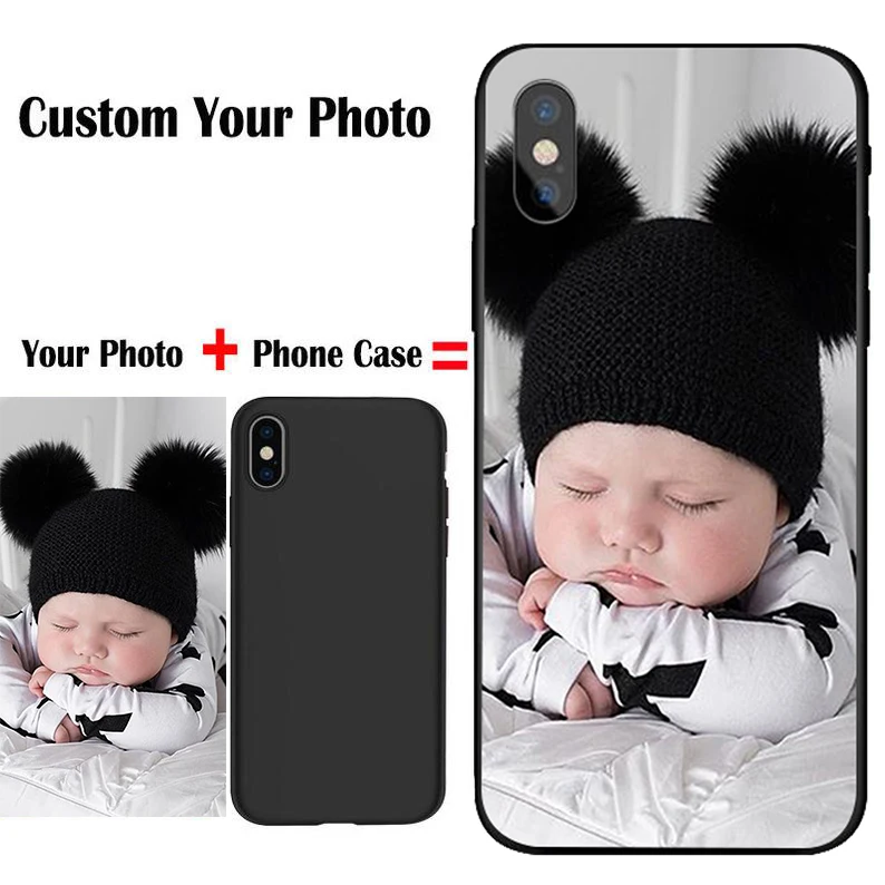 2020 Christmas gift DIY Photo Phone case Custom picture Cover For huawei p30 pro lite p20 p10 mate 20 | Мобильные телефоны и