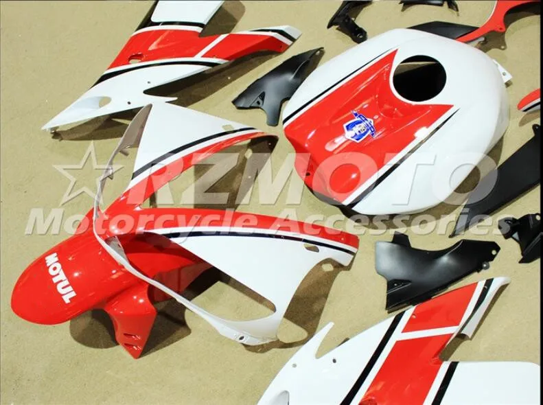4 подарка ABS прессформы мотоцикла Обтекатели наборы подходят для Yamaha YZF-1000-R1 2004 2005 2006 04 05 06 обтекатель кузова набор красный белый