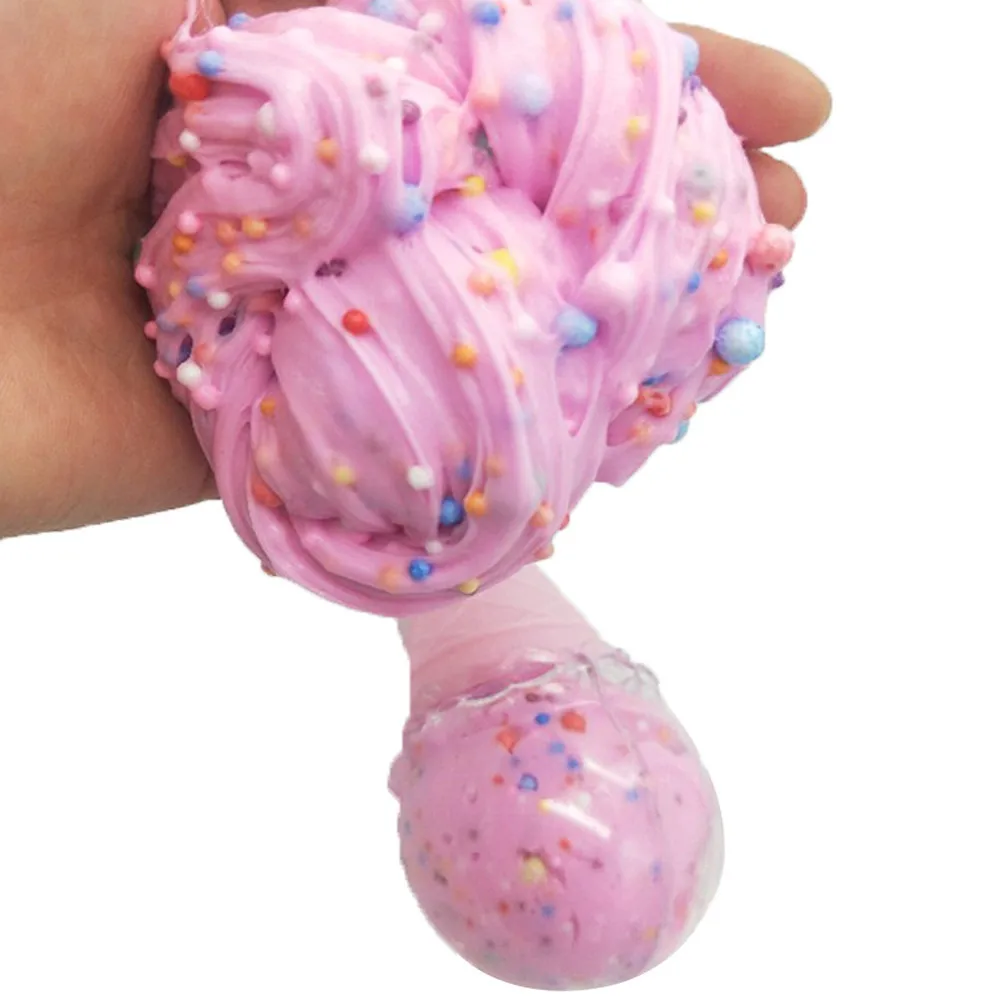Clay for Slime Fluffy Foam Children Adult Anti-stress Toys Adult office work decompression toys Interesting Novelty Toy #A