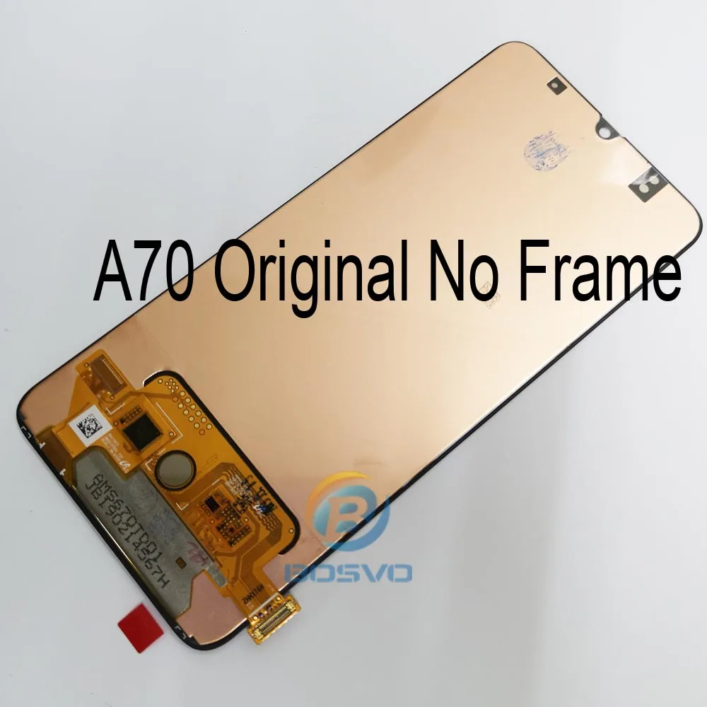 US $31.90 for Samsung A70 LCD screen display A705 A705F A705W A705FNDS with touch with frame assembly Replacement repair parts