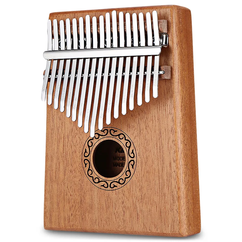 W-17 T 17 Keys Kalimba «пианино для больших пальцев» высокое качество дерево красное дерево корпус музыкальный инструмент с обучающей книгой