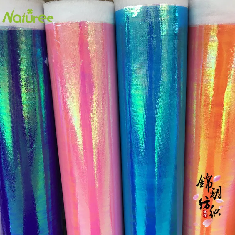 1,1 м* 1 м симфония ткань лазерная ткань красочная симфония ткань AB лазерная ткань сценическая одежда ремесла Сделай Сам Рабочая Ткань