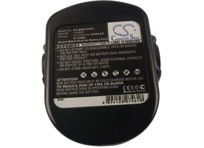 

Аккумулятор cameron sino 3300 мАч для SKIL 144VXT 2565 2566 2567 2568 2575 2584 2585 4567 144BAT, батарея для электроинструментов
