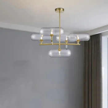 

Modern Led Chandeliers Dining Room Light Luxury Glass Chandelier Lighting Light Fixtures Living Room Lighting Luster Luminaires