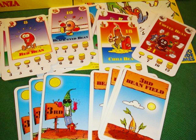Bohnanza версия настольной игры для 2-7 игральных карт для детей отправить инструкции на английском