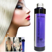 No Yellow Shampoo Silver Shampoo Keep Hair Ash Gray Eliminate Yellow Anti Brassy Long Lasting Dyed Color Lock for Blonde Hair