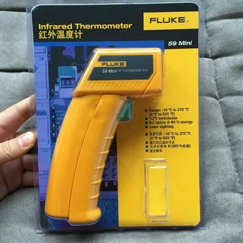 

Fluke 59 Handheld Infrared Thermometer High Precision Industrial Point Thermometer Convenient Thermometer