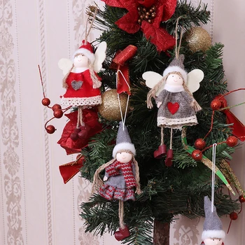 

Merry Christmas Decorations For Home Angel Dolls Christmas Tree Decor Ornament Elf Pendant Table Deco Xmas Gift New Year