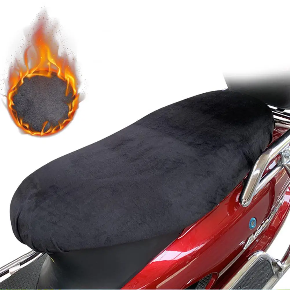 

Motorcycle Electric Universal Lightweight Outdoor Seat Cover Waterproof Rain Dust UV Protector Black L For Scooter Cushion Cover