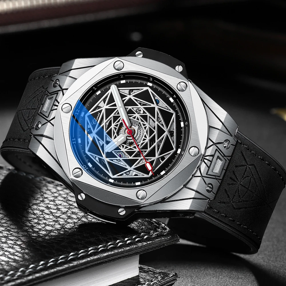 

CHENXI Men Mechanical Watch Top Luxury Brand Business Quartz Automatic Waterproof Luminous Wristwatch Men Relogio Masculino