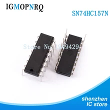 10PCS SN74HC157N DIP16 SN74HC157 74HC157N 74HC157 Encoder, decoder, multiplexer und demultiplexer Quad DataNew