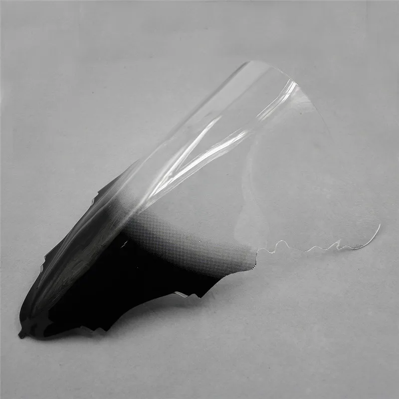 Черный и прозрачный лобовое стекло мотоцикла ветровое ветер экран для Yamaha YZFR1 YZF R1