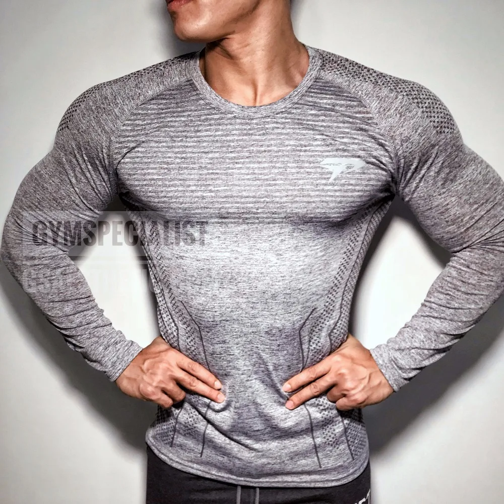 

Hot 3D Printing Superhero Superman/Batman Men Long Sleeve T Shirt G ym Compression Tights Tops Fitness T-shirt