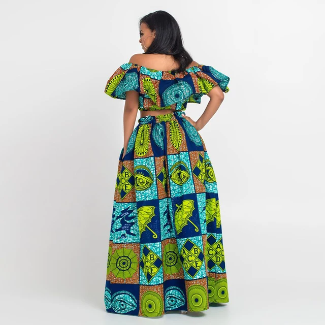 Kemi Crop Tops And Split Elegant Long t Skirts - Image 3