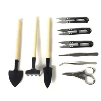 

12 12 in 1 Soil Meter (3-in-1 Moisture Sensor/Sunlight/pH,9pcs Bonsai Tools) Include Pruner, Fold Scissors, Mini Rake, Bud & Set